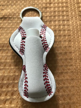 Baseball Chapstick Keychain
