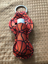 Basketball Chapstick Keychain