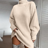 Belmont Mock Neck Sweater Turtleneck Long Sleeve Sweatshirt