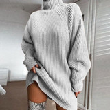 Belmont Mock Neck Sweater Turtleneck Long Sleeve Sweatshirt