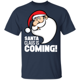 Santa Claus is Coming Funny Christmas Season T Shirts