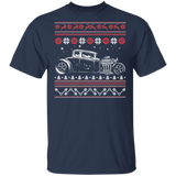 Ugly Christmas Shirts Hot Rod Christmas T Shirt