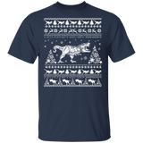 Love Jurasic Dino Ugly Christmas Sweater T-Shirt