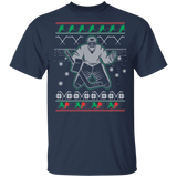 Field Hockey Ugly Christmas Funny Ugly Christmas Holiday Shirt