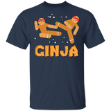 Ginja Gingerbread Man Ninja Funny Christmas T-shirt