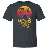 Witches With Hitches Funny Camping Halloween T-shirts