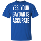 Yes Your Gaydar Is Accurate Funny Gay LGBT Shirt