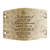 Large sentiment In the midst of winter I  Brass