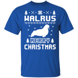 Walrus Ugly Christmas Sweater T-shirt