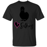 Silkie Chickens Shirt- Silkies -Love Silkies Chicken T-shirt Black