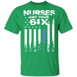 Nurse Shirt I Got Your Six White