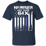 Nurse Shirt I Got Your Six White