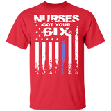 Nurse Shirt I Got Your Six White
