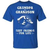 Grandpa and Grandson Best Friends For Life Shirt