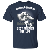 Grandpa and Grandson Best Friends For Life  Shirt