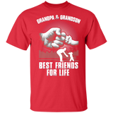 Grandpa and Grandson Best Friends For Life  Shirt