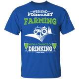 Girls Weekend Shirts Weekend Forecast Farming With A Chance Of Drinking shirt Girls Weekend Shirts Weekend Forecast Farming With A Chance Of Drinking shirt
