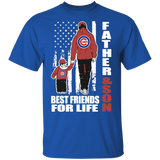 Father And Son Best Friends For Life Chicago Cubs Shirt Father's Day Shirt