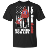 Father And Son Best Friends For Life Chicago Cubs Shirt Father's Day Shirt