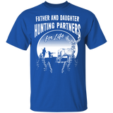 Father And Daughter Hunting Partners For Life T Shirt