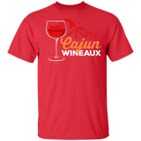 Cajun Wineaux Louisiana Crawfish Wine T-Shirt