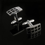 Metal Copper Men Enamel Cuff Links