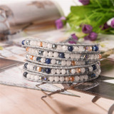 Leather Wrap Boho Bracelet