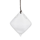 Clear Hanging Glass Vase