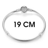 Authentic 100% 925 Sterling Silver Basic Snake Chain Bracelet