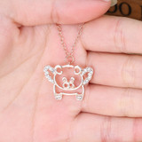 Luck Flying Pig Necklace