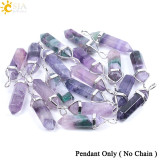 Fluorite Necklaces Crystal Pendants Natural Gem Stone