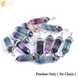 Fluorite Necklaces Crystal Pendants Natural Gem Stone