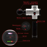 (Last Day Promotion 60% OFF)-4 In One,Relieving Pain,3 Speed Setting Body Deep Muscle Massager