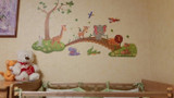 Cartoon Jungle wall stickers