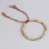 Handmade Tibetan Copper Beads Bracelet