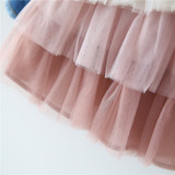 Ruffles and Denim Dress