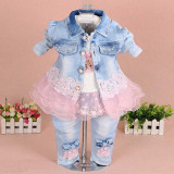 Denim and Lace 3pc