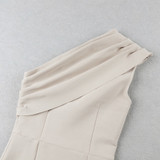 Bodycon Dress One shoulder sleeveless
