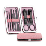Professional Nail Clippers 8Pcs/Set Stainless Steel Nail Clippers Kit Finger Plier Nails art Pedicure Toe Nail Tools Set