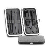 Professional Nail Clippers 8Pcs/Set Stainless Steel Nail Clippers Kit Finger Plier Nails art Pedicure Toe Nail Tools Set