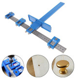 Onnfang Multi-function Drill Punch Locator Furniture Woodworking Drilling Adjustable Dowelling Hole Saw Hand Tool set