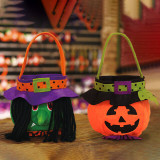 2pc Halloween 2020 Pumpkin Candy Cute Gift Bag For Kids Trick Or Treat Festival Party Favor Halloween Party Decoration Supplies