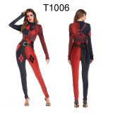 2020 FASHION Adult Skeleton Print Halloween Cosplay For Women Ghost Jumpsuit Party Carnival Performance Scary Costume Bodysuit 2020 FASHION Adult Skeleton Print Halloween Cosplay For Women Ghost Jumpsuit Party Carnival Performance Scary Costume Bodysuit
