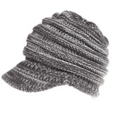 Messy Ponytail Bun Beanie