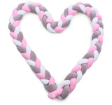 Braided Pillow Baby Crib Bumper