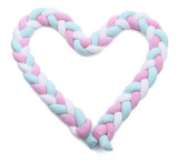 Braided Pillow Baby Crib Bumper