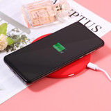 Compact LED Makeup Mirror Wireless Charger