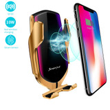 Wireless Car Charger Automatic Clamping Phone Holder