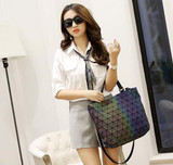 Luminous Black Diamond Handbag