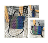 Luminous Black Diamond Handbag